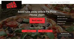 Desktop Screenshot of pizza-house.dk